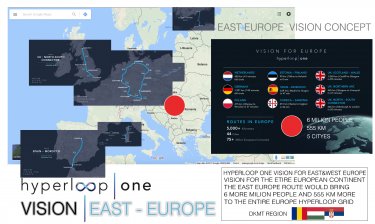 Hyperloop One - Vision East Europe 